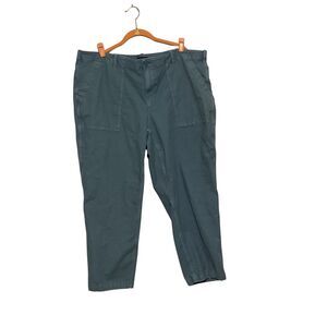 Lands' End Blue Plus Size Women's Pants Pockets Sz 24W